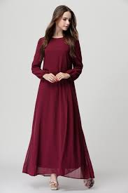 Aliexpress.com : Buy Muslim abaya fashion chiffon abaya dress ...
