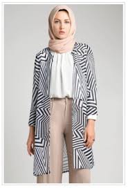 10 Contoh Model Baju Muslim Casual Untuk Wanita Modis Terbaru