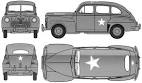 CAR blueprints - 1942 Ford Fordor Staff Car Wagon blueprint