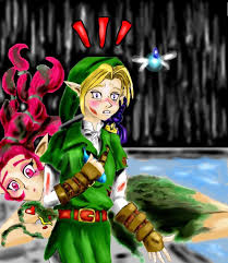 Link and the Great Fairy, Alicia ´kitty!´ Eagleston, SciFi Fantasy Art - gooslink