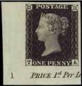 Penny Black earliest Registration Stamp Brings $345,100 In.