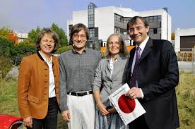 Andrea Haufe (Beiratsvorsitzende), Frank Haufe (Gesellschafter), Manuela Haufe-Laqua (Gesellschafterin) und Martin Laqua (Geschäftsführer, (von links) ).