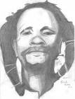 Dedan Kimathi Drawing by Chris Gitau - Dedan Kimathi Fine Art ...