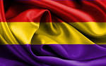 Bandera española republicana