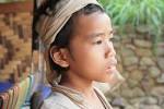 Saman, an Inner Baduy boy.