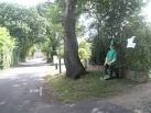 SZ7399 : Sean the Leprechaun in Salterns Lane. near to South Hayling, - via Daymix