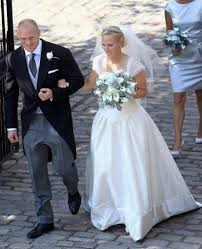 zara phillips wedding pic