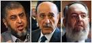 From left: Khairat el-Shater,