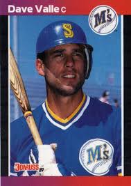 SEATTLE MARINERS - David Valle #614 DONRUSS 1989 MLB Baseball Trading Card - seattle-mariners-david-valle-614-donruss-1989-mlb-baseball-trading-card-38646-p