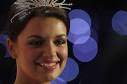 Jitka Valkova smiles after winning the Miss Czech beauty contest in Prague ... - 0023ae6cf3690d0fc01f23