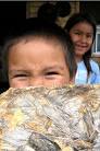 Kids in Kuujjuaq play and