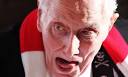 Ronnie Biggs at a press