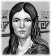 An artist's depiction of what Doña Marina may have looked like. - malinche_retrato