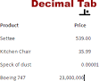  decimal -tab- demo .gif