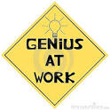 Royalty Free Stock Photography: Genius At Work