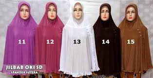 Grosir jilbab syar'i murah model terbaru 2015 modis dan modern
