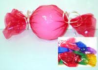 Wonderful candy props for your holiday or theme displays. Wrapped balls from 4\u0026quot; to 6\u0026quot; in various colors. Styrofoam center. These are custom made for each ... - photo?max=200