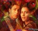 SRK & Kajol kiss me. This Blingee was created with Blingee Plus!