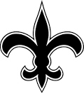 NEW ORLEANS SAINTS Logo - Chris Creamer's Sports Logos Page ...