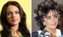 Lindsay Lohan and Liz Taylor