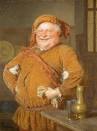 Sir John Falstaff on beer steins; not as English as one might ...