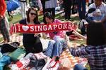 5,000 Singaporeans gather in Shanghai for Singapore Day 2015.