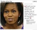 Michelle Obama talks dog