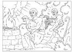 Cain and Abel coloring page