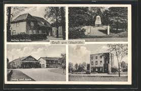 AK Glashütte, Kaufhaus Alwin Priess, Gasthof Adolf Stubbe, zwei ...