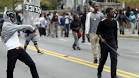 Baltimore riot: Violent clashes, tear gas, rubber bullets after.