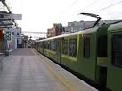 File Tara Street station Dublin and DART train   geographorguk