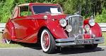 1951 Jaguar Mark V Drophead Coupe - Maroon - Front Angle
