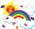 photos of rainbows in the sky