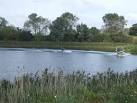 3 km from Horseway, Cambridgeshire, Great Britain. Water skiing at Block Fen - via Daymix
