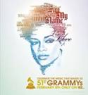 51st Grammy Awards Typography Portrait Art | Jewell Marasigan