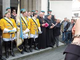 Andreas Demel mit Bischof Walter Mixa und Mitgliedern von ... - 148836_web