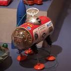 Tin toy of Spaceship at ARIMA TOYS &amp; AUTOMATA MUSEUM - via Daymix