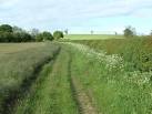 Jurassic Way looking back toward the dismantled railway. - via Daymix