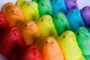 peeps, rainbow peeps, peeps