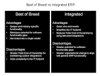 Best of Breed vs. Integrated ERP « ERP the Right Way!