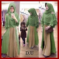 Baju Gamis Muslim Modern Terbaru 2015 P131 | Gamis Pesta Modern