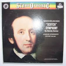 Felix Mendelssohn-Bartholdy (1809-1847) - Scotch Symphony LP - PETER MAAG