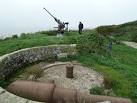 Split Rock Battery, Steep Holm - via Daymix