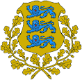National Coat of arms of ESTONIA