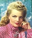 As a B-movie actress in the