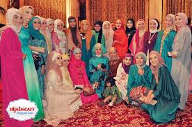 Cara Memakai Jilbab Untuk Acara Pesta Pernikahan - Baju Pengantin ...