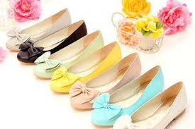 Flat shoes tinny ribbon | N2Shop