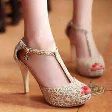 HIGH HEELS BRUKAT MURAH B1 | Grosir Sepatu Wanita Murah