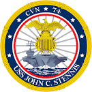 File:USS John Stennis CVN-74 Crest.png - Wikipedia, the free ...