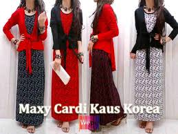 Maxi cardi kaus korea � maxi dress murah ecer � grosiran maxi ...